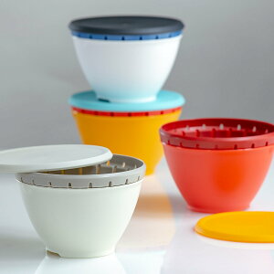 ザル・ボール 3点セット Sサイズ リベラリスタ ボールコランダーセットS フタ付き ( 食洗機対応 電子レンジ対応 ボウル ザル コランダー 耐熱ボウル ボール ざる 水切りザル 水切り 湯切り