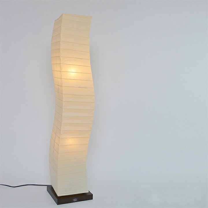 楽天市場】フロアライト 幅21×奥行21×高さ104cm warp ワープ 本美濃紙 