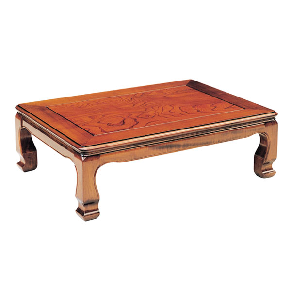 座卓　ローテーブル　木製　天草　幅105cm （ 送料無料 ケヤキ 突板仕上げ 欅 日本製 テーブル 和風 ） 