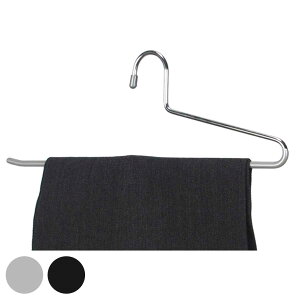 すべらないハンガー アニマーレ スラックスハンガー 2本組 ( ハンガー 衣類ハンガー パンツ用 スラックス用 すべりどめ 収納 衣類収納 クローゼット すべりにくい ネクタイ スカーフ 小物