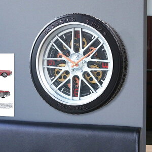 |v MANbN Gear Clock a40cm ^CfUC i  Ǌ|v v CeA  MA J ݊ 傫 ₷ IV Ǌ|v ^C Ƃ j y39Vbvz