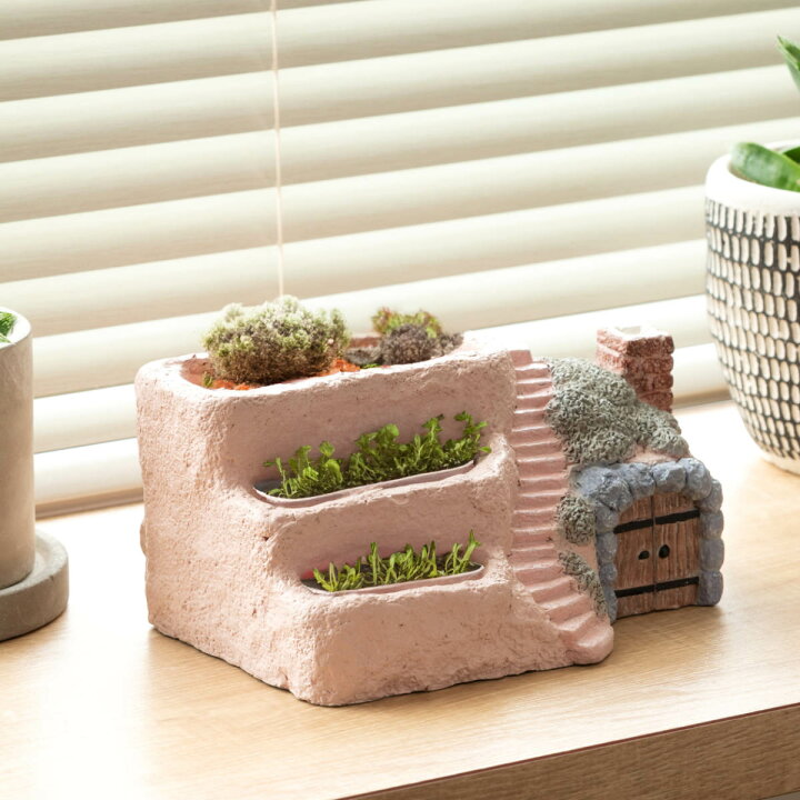 プランター グリーンポット 植木鉢 3台セット