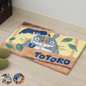 バスマット ギフト となりのトトロ 40×60cm 箱入りギフト （ お風呂マット バス マット 滑り止め 箱入り ギフトボックス トトロ ネコバス すべり止め お風呂 浴室 玄関 足ふきマット 贈り物 ）【39ショップ】