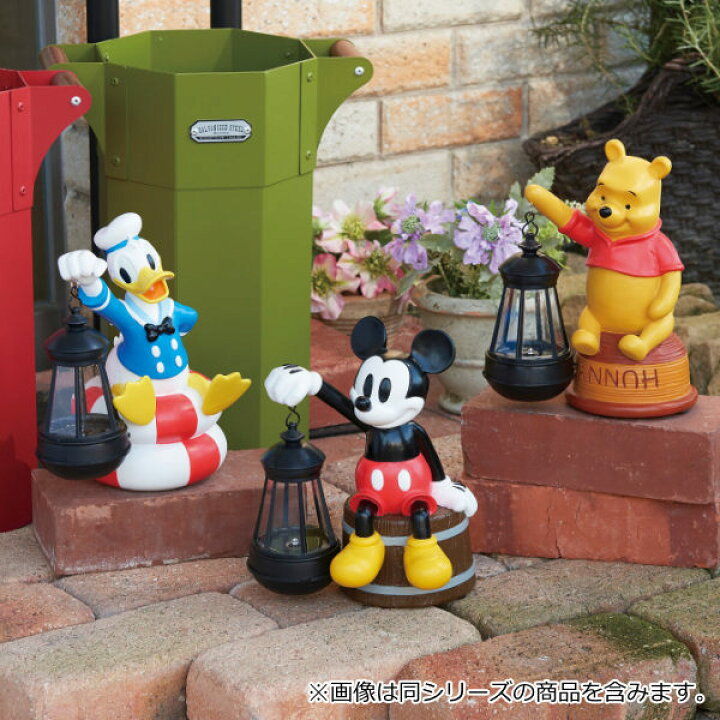 楽天市場】ガーデンオーナメント ソーラーライト ミッキーマウス 