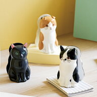ステープラー ネコ 猫 雑貨 ホッチキス （ ホチキス 事務用品 オフィス 文房具 文具 作業 資料 書類 プレ…