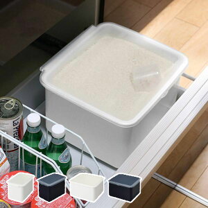 米びつ システムキッチン 引き出し用 Soroelusmart ライスボックス ( 6kg 11kg ソロエルスマート ライスストッカー 米櫃 保存 収納 米 シンク下 冷蔵庫 コメビツ 保存容器 お米収納 プラスチック
