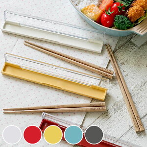 箸箱セット 18cm 箸 箸箱 モースレ ( お箸 セット 天然木 お弁当用 携帯箸 女子 大人 18センチ 弁当 お弁当 持ち運び 携帯用 女性 おしゃれ )【39ショップ】