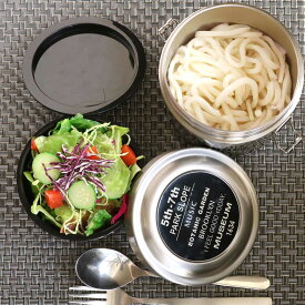 弁当箱 保温 抗菌 640ml 丼 真空 ステンレス 保温弁当箱 ブルックリン （ 送料無料 レンジ対応 保冷 お弁当箱 ランチボックス ランチジャー レンジOK 保温ジャー 銀 AG お弁当 弁当 丼ぶり 軽量 ） 【39ショップ】