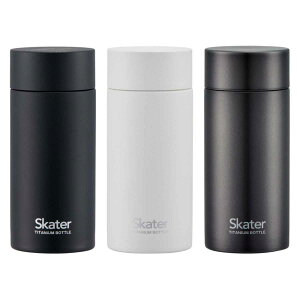 水筒 200ml チタン製 SKATER スクリュー ( 送料無料 スケーター 保温 保冷 直飲み 軽量 マグボトル ダイレクトボトル 直のみ 200 広口 ミニボトル マグ ボトル 木箱入り 少量 大人 子供 ) 【39シ
