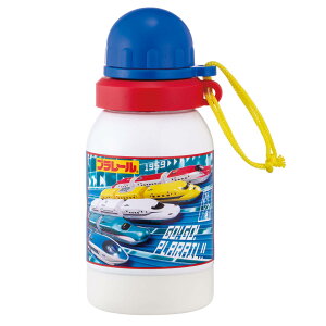 水筒 380ml ステンレス一層ボトル プラレール ( 直飲み 常温 健康 ドリンク ステンレスボトル マグ ボトル 軽量 直のみ ダイレクトボトル マグボトル コンパクト マイボトル すいとう 大人 子