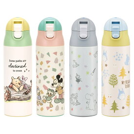 水筒 調乳用 500ml ステンレスボトル 超軽量 キャラクター （ くまのプーさん ミッキーマウス ムーミン トトロ すいとう 調乳用ボトル ワンタッチ 500 マグボトル ステンレス 調乳 保温 外出 お出かけ 出先 ミルク作り 可愛い 軽量 ）【39ショップ】