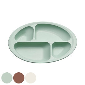 プレート 28cm すくいやすい 仕切り皿 ランチプレート 木製風 介護 食器 プラスチック製 バイオマス 日本製 （ 食洗機対応 電子レンジ対応 深皿 仕切り 自助食器 介護用 ユニバーサルデザイン 介護用品 割れにくい プラスチック ）【39ショップ】