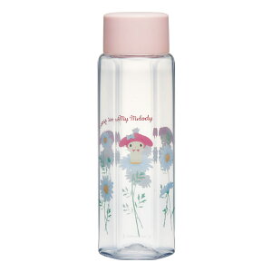 水筒 250ml 六角ブローボトル マイメロディ花言葉 ( マイメロディ 直飲み プラボトル ダイレクトボトル マグボトル 常温 軽量 クリア 直のみ マグ ボトル スリム 健康 ドリンク クリアボトル
