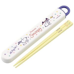 箸箱セット 抗菌食洗機対応箸箱セット スヌーピー スケートボード ( 箸 16.5cm 食洗機対応 抗菌 お箸 箸箱 子供 日本製 16.5センチ カトラリー 食洗機OK お弁当用 給食 お弁当 弁当 幼稚園 保育