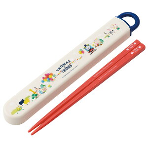 箸箱セット 抗菌食洗機対応箸箱セット トーマス ( きかんしゃトーマス 箸 16.5cm 食洗機対応 抗菌 お箸 箸箱 子供 日本製 16.5センチ カトラリー 食洗機OK お弁当用 給食 お弁当 弁当 幼稚園 保
