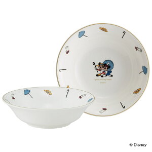 ボウル 16cm シリアルボウル ミッキー&ミニー ( 電子レンジ対応 食洗機対応 皿 お皿 プレート 器 うつわ ディズニー キャラクター かわいい 日本製 おしゃれ 中鉢 サラダボウル シリアル フ