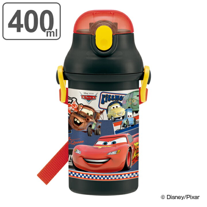 楽天市場 水筒 プラスチック ストロー ストローホッパー カーズ 400ml 子供 キャラクター 保冷 幼稚園 保育園 軽量 子供用水筒 ストローボトル キッズ ワンタッチ ショルダーベルト付き ライトニング マックィーン メーター 39ショップ インテリアパレット