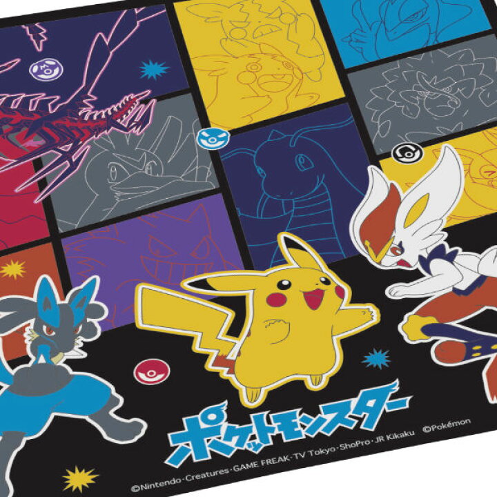市場 ポケットモンスター ゲーム ランチクロス ピカチュウ ポケモン 敷き物 映画 テレビ 22 アニメ クロス