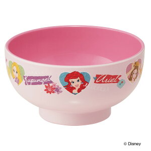 汁椀 250ml 塗り汁椀 ディズニープリンセス 子供用 プラスチック 子供用食器 お碗 日本製 キャラクター ( 食洗機対応 電子レンジ対応 ディズニー プリンセス ボウル うつわ 子ども キッズ ア