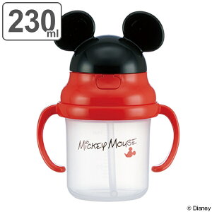 ストローマグ ミッキーマウス ダイカットストローホッパー 両手マグ キャラクター ( ベビー用マグ 赤ちゃん用マグ トレーニングマグ トレーニングカップ マグ ストロー ベビー用品 ミッキ