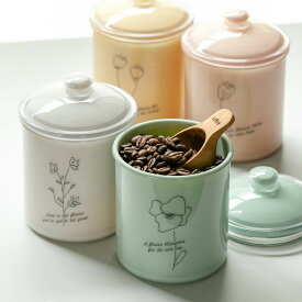 保存容器 500ml Fuwapta ラウンドストッカー パッキン付き （ 保存 容器 密閉 プラスチック キャニスター 日本製 食品保存 乾物 食品 ポット 小物入れ 小物収納 かわいい おしゃれ ） 【39ショップ】