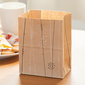 ゴミ袋 自立型 12枚入 紙製卓上ゴミ袋 アクアリウム柄 （ ごみ袋 卓上 自立 12枚 12×15.5cm マチ8cm 使い捨て 耐水紙 日本製 おしゃれ ふくろ 袋 キッチン ダイニング 食卓 卓上ゴミ袋 車内 アウトドア ） 【39ショップ】