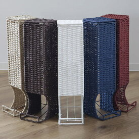 トイレットペーパーストッカー トイレ収納 スリム （ トイレットペーパーラック ストッカー 収納ラック ボックス アジアンテイスト ケース ナチュラル 収納ケース スタンド ）【39ショップ】