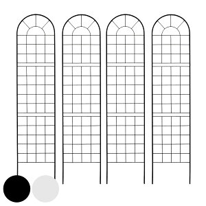 フェンス クラシックフェンス ハイタイプ 高さ220cm 4枚組 ( ガーデンフェンス インテリア ガーデニング雑貨 アンティーク おしゃれ ガーデニング アイアン 鉄 ディスプレイ オブジェ 置物