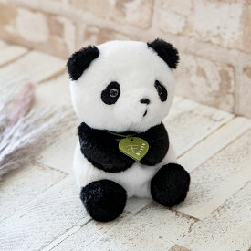 ぬいぐるみ potte パンダ （ ヌイグルミ ぱんだ 動物 雑貨 インテリア アニマル グッズ ベビー 赤ちゃん プレゼント ギフト かわいい 縫いぐるみ 人形 手乗り 小さい 癒しグッズ 子ども キッズ 出産祝い 女の子 男の子 ） 【39ショップ】