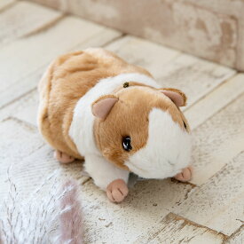 ぬいぐるみ potte モルモット （ ヌイグルミ 動物 小動物 雑貨 インテリア アニマル グッズ ベビー 赤ちゃん プレゼント ギフト かわいい 縫いぐるみ 人形 手乗り 小さい 癒しグッズ 子ども キッズ 出産祝い 女の子 男の子 ） 【39ショップ】