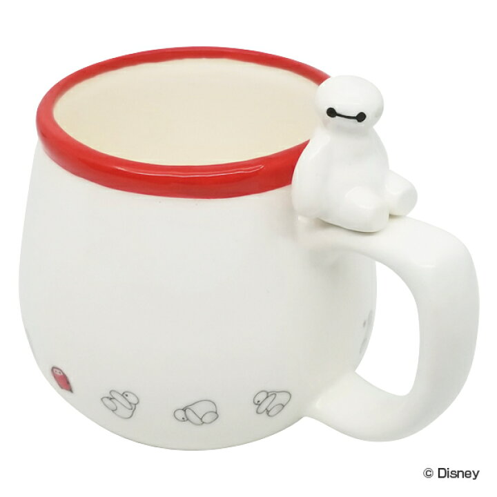 楽天市場 マグカップ 340ml ベイマックス フィギュア付き コップ 磁器 キャラクター カップ マグ 立体 ディズニー 立体マグカップ 白 コーヒー 紅茶 コーヒーカップ かわいい おしゃれ 39ショップ インテリアパレット