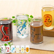 グラス 360ml 缶型グラス （ ガラス 日本製 コップ タンブラー ビールグラス 缶みたいなグラス おしゃれ …