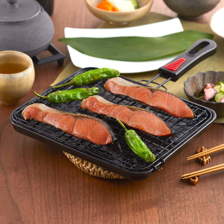 楽天市場】魚焼き網 ガス火専用 セラグリル クロスL （ Siセンサー対応 