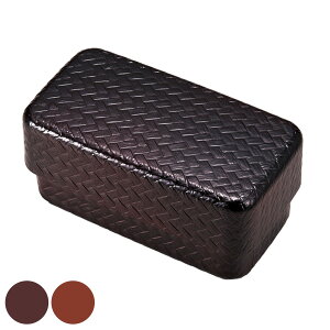 弁当箱 2段 500ml あじろ竹籠 はづき 長角 ( 送料無料 お弁当箱 ランチボックス あじろ弁当箱 レンジ対応 食洗機対応 二段 大人 レンジOK 食洗機OK お弁当 弁当 ランチバンド付き あじろ弁当 和