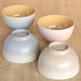 汁椀 450ml OWAN 丸 グラデーション プラスチック 日本製 （ 食洗機対応 電子レンジ対応 お碗 汁碗 ボウル ミニ丼 茶碗 食器 山中塗 お椀 鉢 椀 お茶碗 飯碗 割れにくい おしゃれ かわいい 和モダン 和食器 ）【39ショップ】