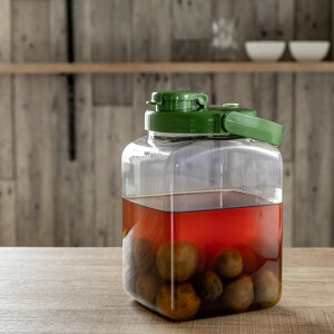 梅酒容器 液体密封容器 S型 2.7L プラスチック製 ( 梅酒びん 梅酒瓶 果実酒瓶 保存容器 密閉保存容器 梅酒用保存容器 果実酒用保存容器 梅酒ビン 果実酒びん 果実酒ビン )【39ショップ】