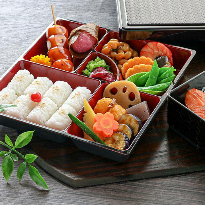 楽天市場】弁当箱 松華堂 1段 2000ml 2人 3人用 （ 松花堂 一段 会席  