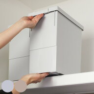 収納ケース いれと庫 A4 雑誌 interior L 幅18.5×奥行30.5×高さ32.5cm （ 収納ボックス フタ付き 積み…