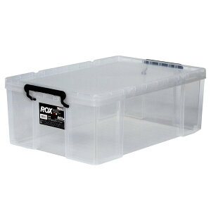 収納ボックス 幅44×奥行66×高さ24.3cm ロックス 660M 押入れ用 4個セット ( 収納ケース 衣装ケース フタ付き 積み重ね 丈夫 頑丈 収納 日本製 スタッキング 押入れ クローゼット 押入れ収納 大