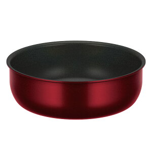 サーモス 取っ手のとれる炒め鍋 22cm IH対応 デュラブルシリーズ 着脱ハンドル式 ( ガス火対応 フライパン 深型 着脱式 炒め鍋 ふっ素加工 オーブン対応 22センチ フッ素加工 アルミ製 取っ手