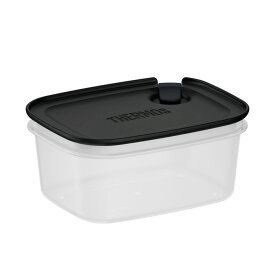 サーモス 保存容器 380ml Myフードコンテナー 角型 （ THERMOS プラスチック 密閉 フードコンテナ 冷凍 冷蔵 保存 容器 食品保存容器 密閉容器 弁当箱 食洗機対応 電子レンジ対応 スタッキング ストッカー 蒸気弁 作り置き ） 【39ショップ】