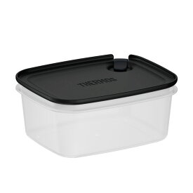 サーモス 保存容器 600ml Myフードコンテナー 角型 （ THERMOS プラスチック 密閉 フードコンテナ 冷凍 冷蔵 保存 容器 食品保存容器 密閉容器 弁当箱 食洗機対応 電子レンジ対応 スタッキング ストッカー 蒸気弁 作り置き ） 【39ショップ】