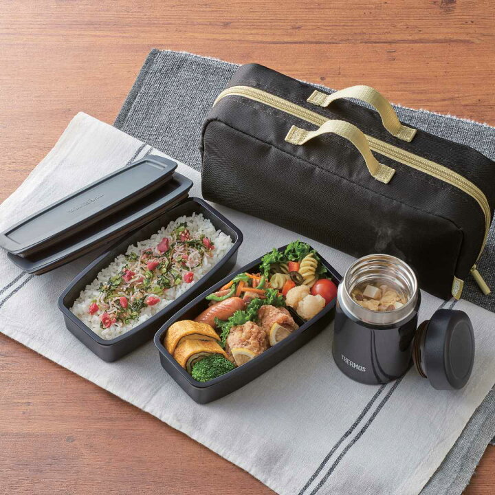 楽天市場】保温弁当箱 サーモス 弁当箱 真空断熱スープランチセット 