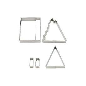 クッキー型 立体 お菓子のおうち ハウストライアングル 抜き型 ステンレス製 （ 組み立て 組立て 製菓グッズ 抜型 製菓道具 手作り お菓子作り プレゼント クリスマス ）【39ショップ】