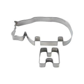 クッキー型 抜き型 立体 カバ ZOOクッキー型 ステンレス製 （ クッキー抜型 クッキーカッター 動物 製菓グッズ アニマル 抜型 クッキー抜き型 製菓道具 お菓子作り ）【39ショップ】