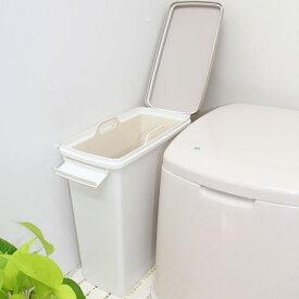 ゴミ箱 14L おむつペール 中バケツ付き （ ごみ箱 14リットル オムツ ペール おむつ パッキン付き 防臭 ニオイ インナーバケツ付き スリム 赤ちゃん ペット 介護 生ゴミ ニオイ漏れ 防止 二重構造 ふた付き 日本製 ）【39ショップ】