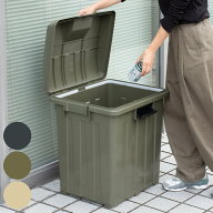 ゴミ箱 90L 屋外兼用 連結ハンドルペール （ ごみ箱 90リットル 屋外 屋内 大容量 連結可能 ハンドル 外…