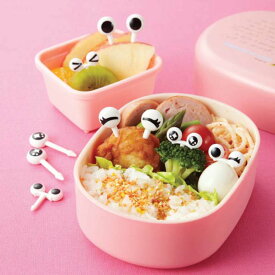 ピック 目玉ピック 10本入 お弁当グッズ （ キャラ弁 お弁当ピック 10本 ランチピック キャラクター 子供用 ピックス おかずピック 子供 弁当 飾り お弁当用 幼稚園 保育園 お弁当用品 ）【39ショップ】