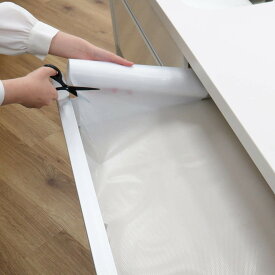 シンク下シート 銀抗菌システムキッチンシート 45×180cm （ 日本製 抗菌 流し台シート シンク下 食器棚 吊戸棚 吊り戸棚 シート 流し台 台所 食器棚シート キッチンシート システムキッチン 引出し 流し台下 傷 キズ 防止 ）【39ショップ】