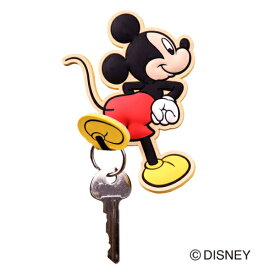 フック マグネットフック Disney ミッキーマウス （ マグネット 磁石 鍵フック 小物フック キーフック 収納 ミッキー ディズニー マグネットタイプ 引っ掛け 冷蔵庫 ドア 玄関ドア ） 【39ショップ】